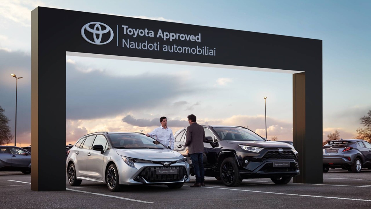 Toyota Approved naudoti automobiliai